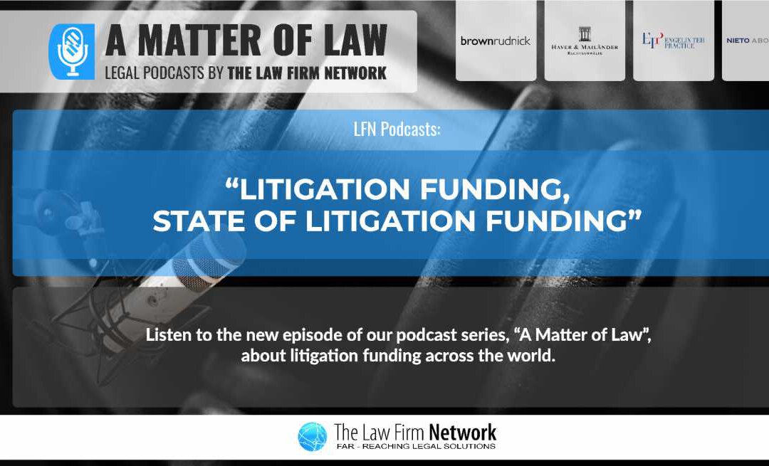 29/03/2021 – Litigation Funding, State of Litigation Funding
